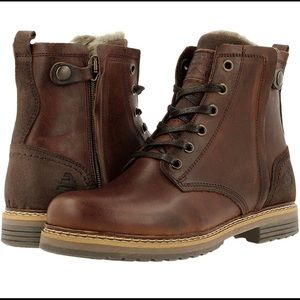 Bullboxer Sutton Leather Boot in Red/Brown
